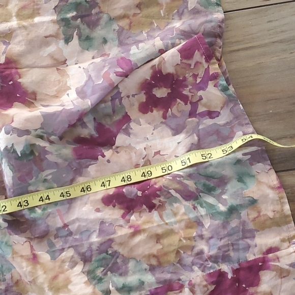 NWT JOHNNY WAS Calme Buttoned Boho Raglan Floral Slip Maxi Dress sz XS - Picture 7 of 11